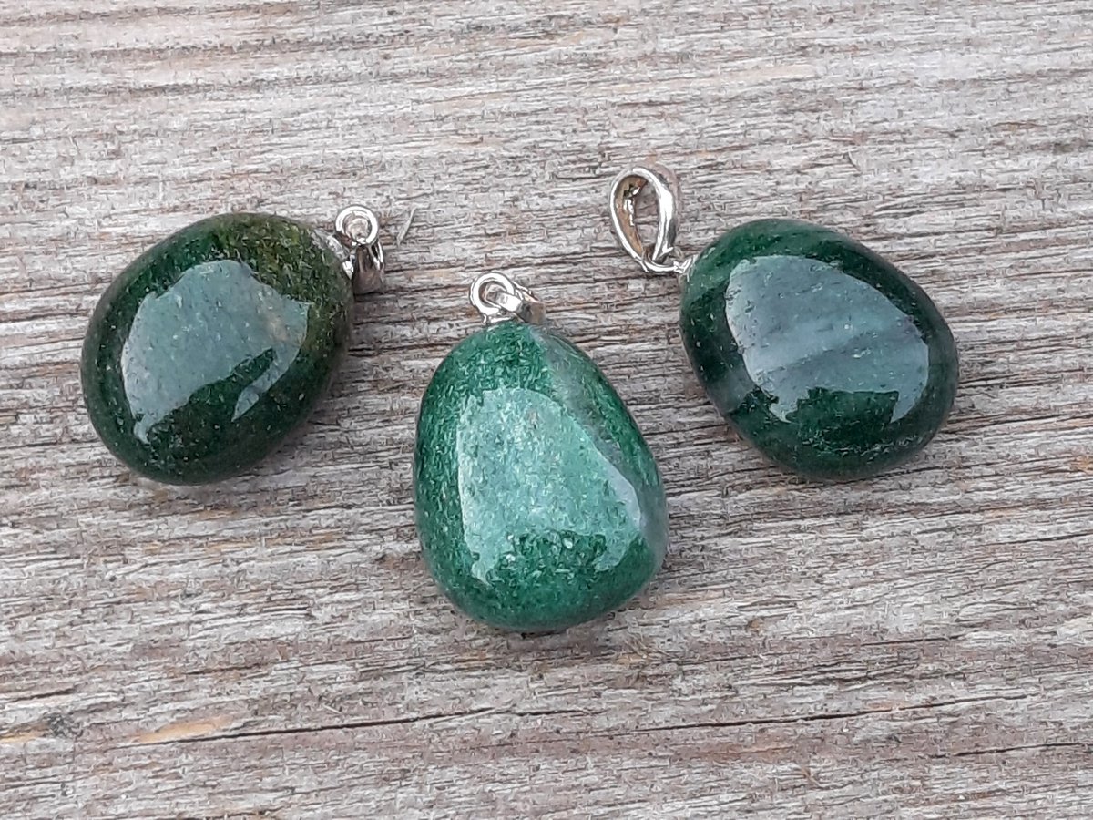 Edelsteen Fuchsiet hanger - 925 sterling zilver